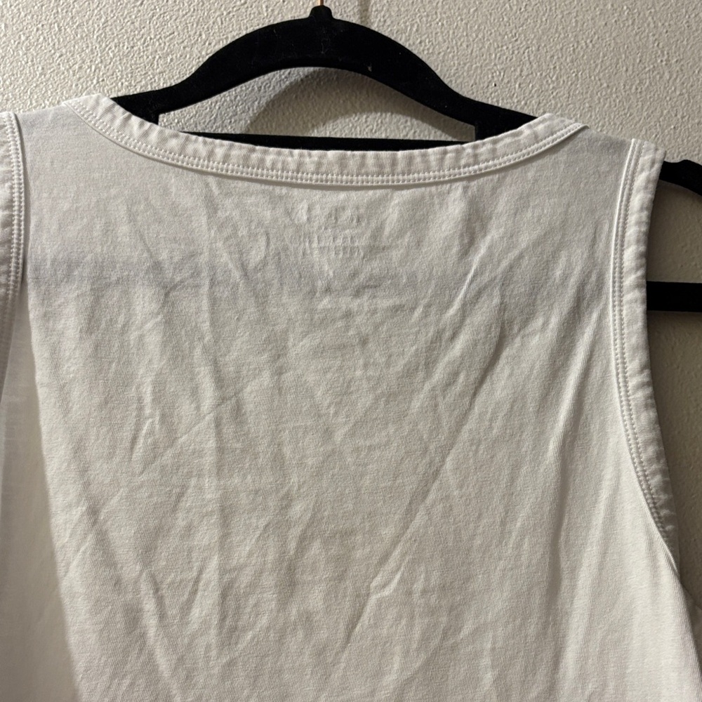 CLOSET CLEAR OUT J. Crew size small Classic White Tank Top - Picture 7 of 7